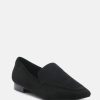 Ss'22 * | Rag & Co Julia Suede Semi Casual Loafers Black