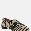 Ss'22 * | Rag & Co Loafers & Ballerinas Naomi Printed Loafers Zebra