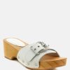 Sandals * | Rag & Co Polly Clogs White