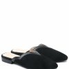 Ss'22 * | Rag & Co Orla Classic Suede Walking Mules Black