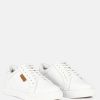 Ss'22 * | Rag & Co Ashford Fine Leather Handcrafted Sneakers White