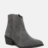 Boots * | Rag & Co Brisa Ankle Boots Grey