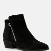 Boots * | Rag & Co Bess Ankle Boots Black