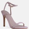 Sandals * | Rag & Co Sandals Blondes Croc High Heeled Sandal Pink