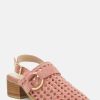 Ss'22 * | Rag & Co Rosalie Block Heeled Sandal Sandals Pink