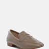 Ss'22 * | Rag & Co Liliana Classic Leather Penny Loafers Taupe