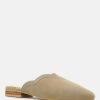 Ss'22 * | Rag & Co Orla Classic Suede Walking Mules Taupe