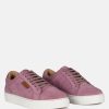 Ss'22 * | Rag & Co Ashford Fine Suede Handcrafted Sneakers Pink