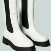 Boots * | Rag & Co X Miller Chelsea Classic Boot Boots White