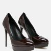 Sandals * | Rag & Co Faustine High Heel Dress Shoe In Espresso