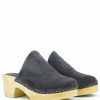 Ss'22 * | Rag & Co Ss'22 Darcie Suede Clogs Grey