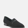 Loafers & Ballerinas * | Rag & Co Paulina Suede Leather Loafers Loafers & Ballerinas Black