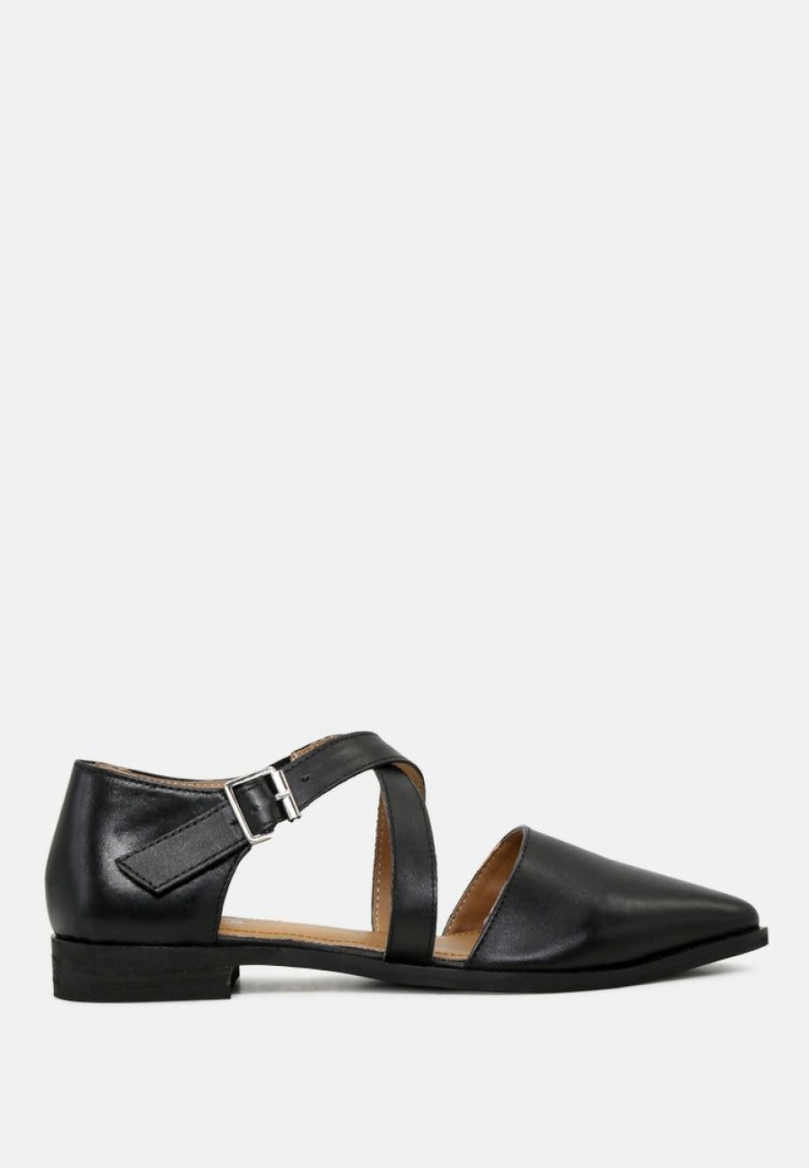 Sandals * | Rag & Co Flats Suniva Flat Sandal Black