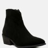 Boots * | Rag & Co Brisa Ankle Boots Black